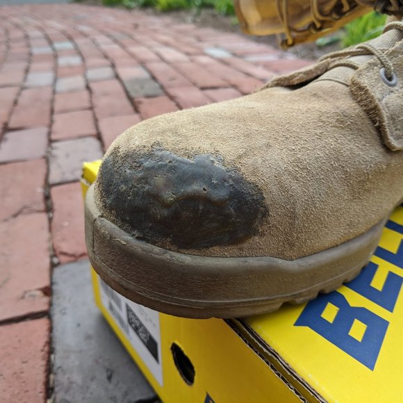 Belleville 300 DST Men's Steel Toe Hot Weather Boots Size 12.0R Desert - Picture 16 of 16